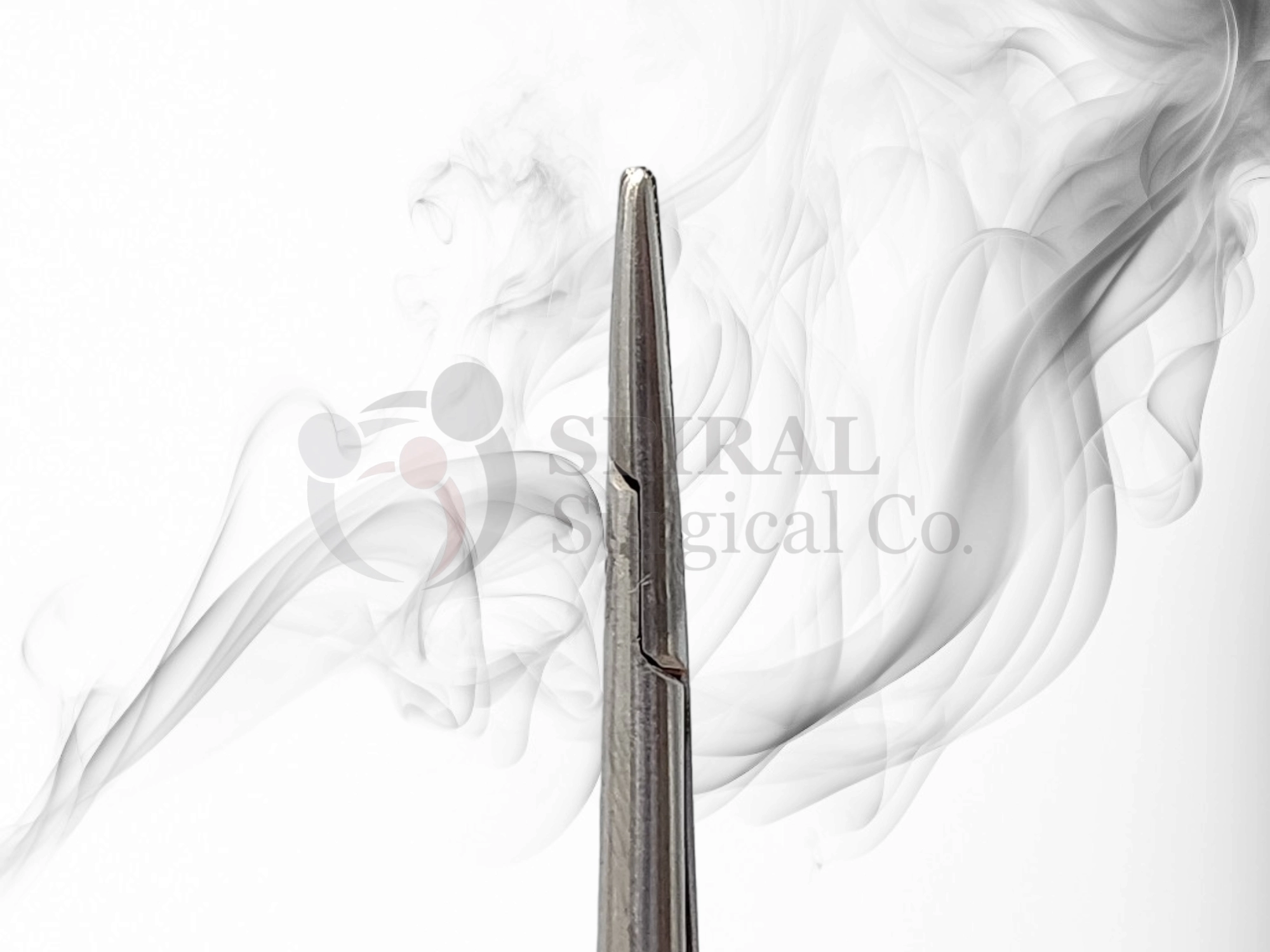 Tebbetts Intranasal T.C. Needle Holder, Bayonet, 20.5cm - Image 2